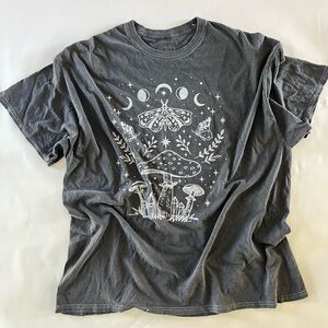 Gray Graphic Women’s loose T-Shirt